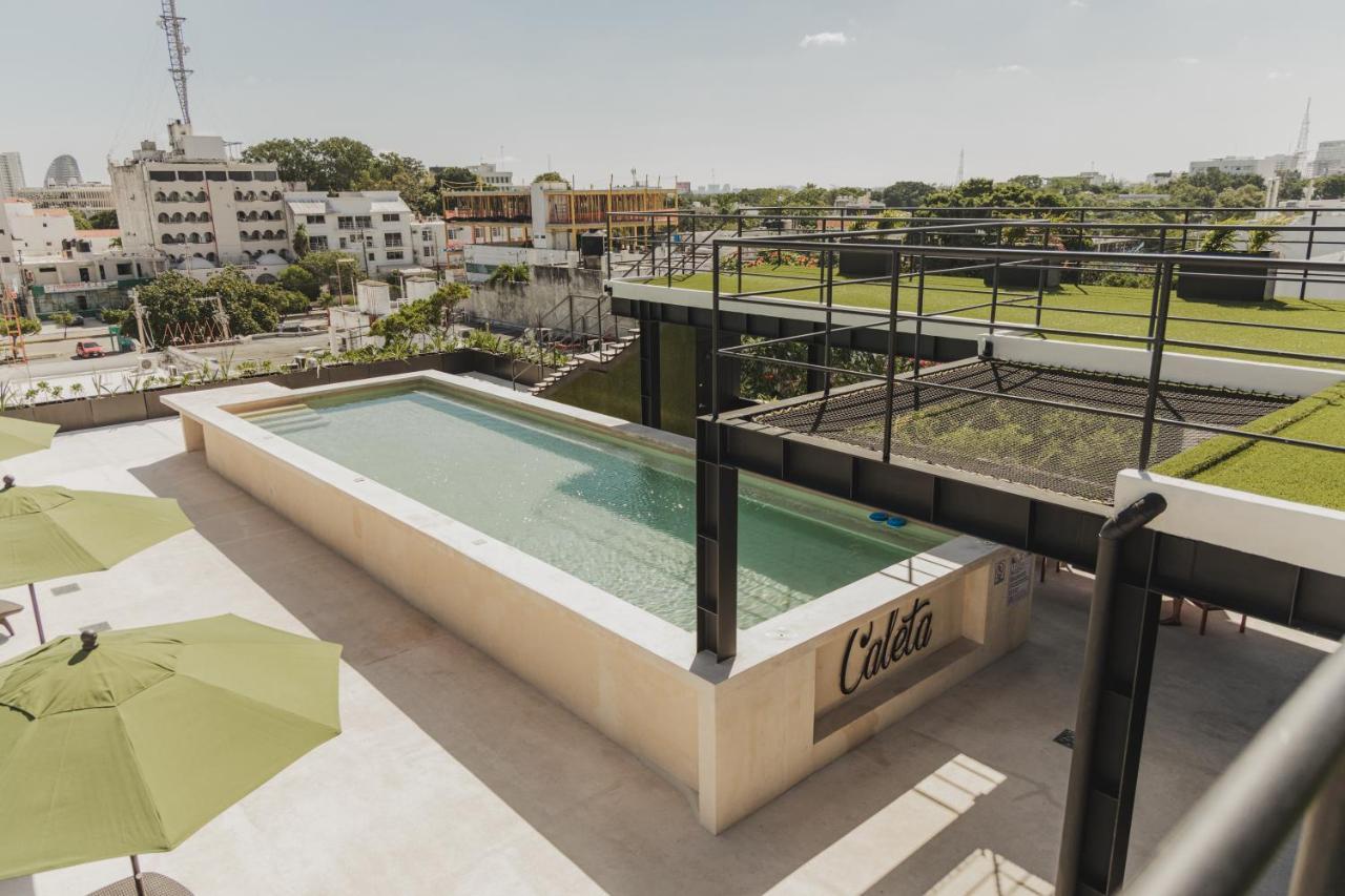 Caleta Hostel Rooftop & Pool Cancun Exterior photo